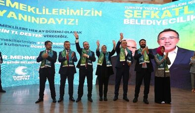 AK Parti Nevşehir Belediye Başkan Adayları Tanıtım Toplantısı yapıldı