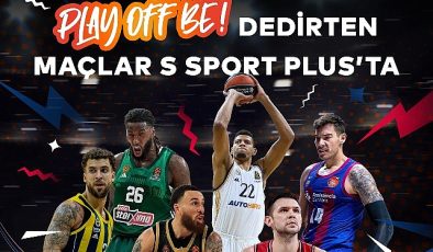 Avrupa’nın en prestijli basketbol organizasyonu olan Turkish Airlines EuroLeague S Sport Plus’ta canlı yayında