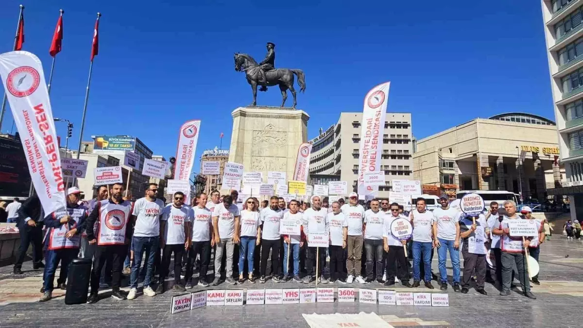 ÜNİPERSEN’den YÖK Önünde Eylem